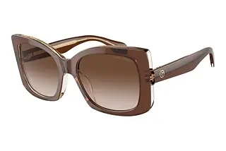Giorgio Armani AR8208U 609013 Brown GradientTop Transparent Brown/Honey