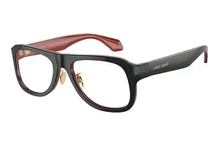 Giorgio Armani AR8209 6069BF Clear Blue-Violet Light FilterBlack/Red Inside