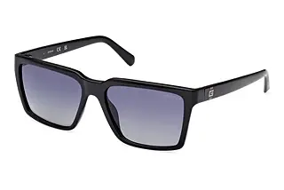 Guess GU00084 01D grau polarisierendGlänzend Schwarz