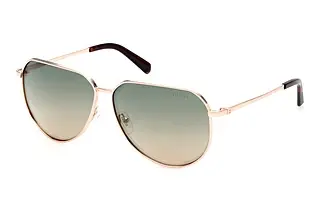 Guess GU00089 28Q grün verspiegeltGlänzend Rose Gold
