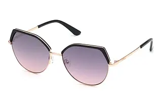 Guess GU7736 01U bordeaux verspiegeltSchwarz/Einfarbig