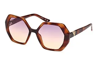 Guess GU7879 53Z violett verspiegeltDunkel Havanna