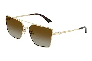 Jimmy Choo JC4016HB 3006T5 Polar Brown GradientPale Gold