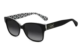 Kate Spade KS TRULEE 2/G/S 807/WJ GREY SHADED POLARIZEDSCHWARZ