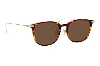 Linda Farrow LF07 C9 SOLID BROWNT-SHELL