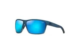 Maui Jim Alenuihaha B839-03S Blue HawaiiBlue Black Stripe