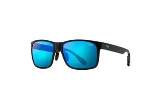 Maui Jim Red Sands B432N-2M Blue HawaiiMatte Black