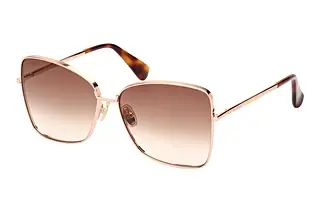 Max Mara MM0097 28F braun verlaufendGlänzend Rose Gold