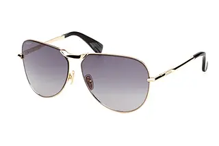 Max Mara MM0134 30B grau verlaufendGlänzend Tiefgold