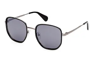 Max & Co. MO0091 01A grau verspiegeltSchwarz/Einfarbig