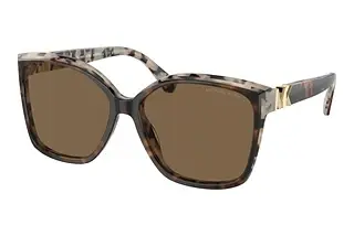 Michael Kors MK2201 395173 Brown SolidDark Tortoise/Cream Tortoise