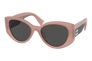 Miu Miu MU 03WS 06X5S0 Dark GreyPink Opal