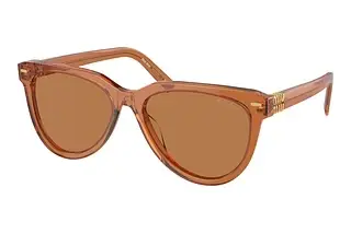 Miu Miu MU 12ZS 15T2Z1 BrownCaramel