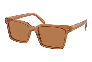Miu Miu MU 13ZS 15T2Z1 BrownCaramel Trasparent