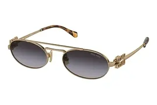 Miu Miu MU 54ZS 7OE5D1 Grey GradientAntique Gold