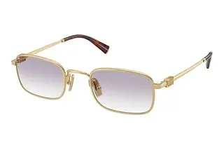 Miu Miu MU A53S 5AK04O Clear Gradient Dark GreyGold