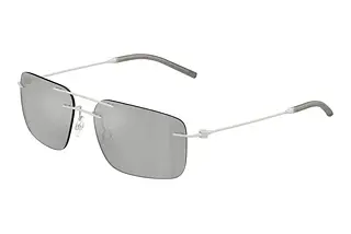 Moncler ME4003 10048V Blue Mirror SilverMatte Silver