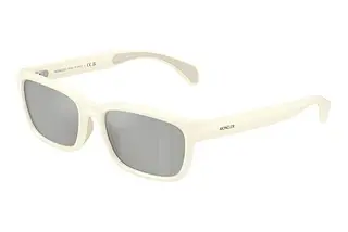 Moncler ME8002 50028V Clear Mirror SilverMatte Butter