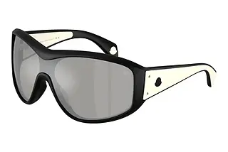 Moncler ME8016U 50026G Mirror SilverMatte Black