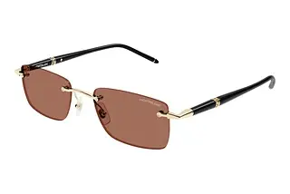 Mont Blanc MB0344S 007 GOLD