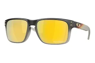 Oakley OO9102 9102AH Prizm 24K PolarizedTroy Lee Designs Black Fade
