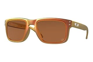 Oakley OO9102 9102T5 Prizm BronzeTroy Lee Designs Red Gold Shift