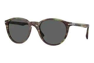 Persol PO3152S 1156B1 Dark GreyStriped Green