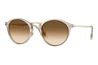 Persol PO3166S 124051 Clear Gradient BrownTransparent Brown Grey