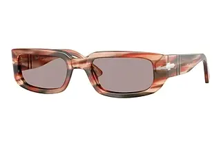 Persol PO3385S 123353 VioletStriped Red & Green