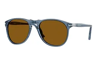 Persol PO9649S 121833 Crystal BrownTransparent Navy