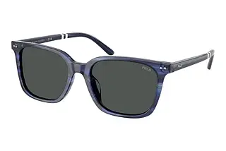 Polo PH4235U 631487 Dark GreyShiny Striped Blue