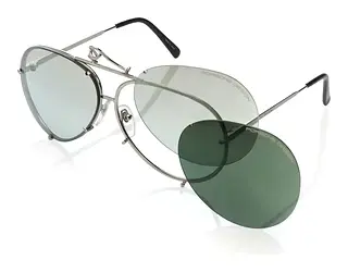 Porsche Design P8478 B SMOKE/MIRROR SILVERtitanium.
