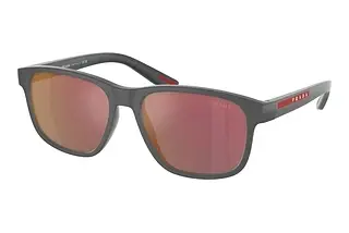 Prada Linea Rossa PS 06YS UFK10A Dark Grey Mirror RedGrey Rubber