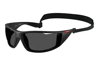 Prada Linea Rossa PS A04S 1BO5S0 Dark GreyMatte Black
