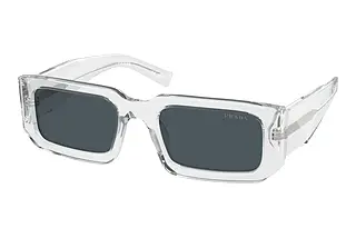 Prada PR 06YS 12R09T Dark GreyTransparent Grey