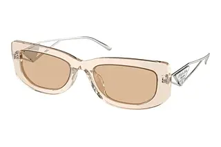 Prada PR 14YS 19M4I2 Light BrownCrystal Beige
