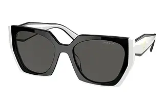 Prada PR 15WS 09Q5S0 Dark GreyBlack/Talc