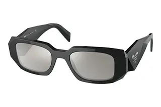 Prada PR 17WS 1AB2B0 Light Grey Mirror SilverBlack