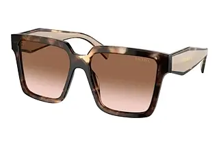 Prada PR 24ZS 07R0A6 Brown GradientCaramel Tortoise