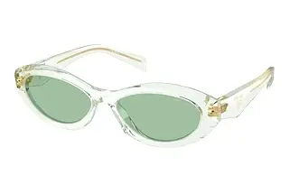 Prada PR 26ZS 14R20E GreenTransparent Mint