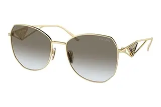 Prada PR 57YS ZVN0A7 Grey GradientPale Gold