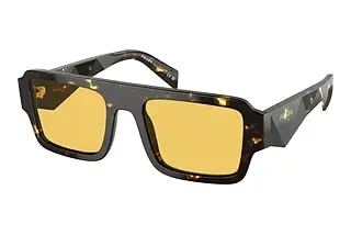 Prada PR A05S 16O10C YellowBlack Malt Tortoise