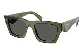 Prada PR A06S 25A40L Dark GreyTransparent Military