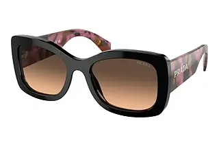 Prada PR A08S 12O50C Brown Gradient GreyMahogany