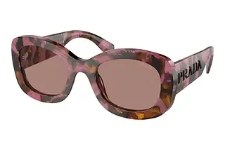 Prada PR A13S 18N10D Light BrownTortoise Cognac Begonia