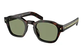 Prada PR A16S 17N20G Polarized GreenRadica Tortoise