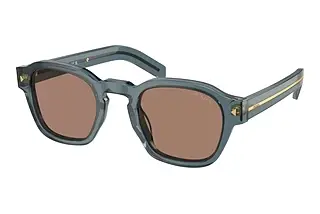 Prada PR A16S 17T05D Brown Mirror Internal GreyTransparent Ocean