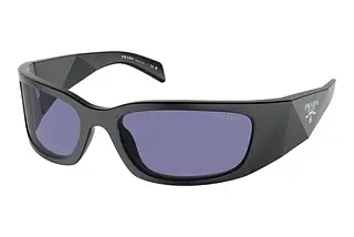 Prada PR A19S 1BO40G Dark VioletMatte Black