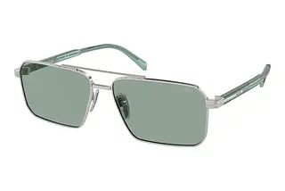 Prada PR A57S 1BC10G Petrol GreenSilver