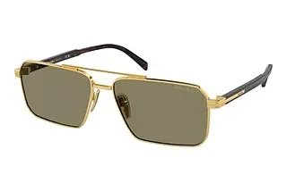 Prada PR A57S 5AK90F Light BrownGold